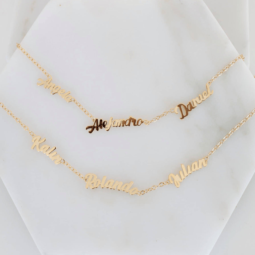 Family Name Necklace III- Pre Order